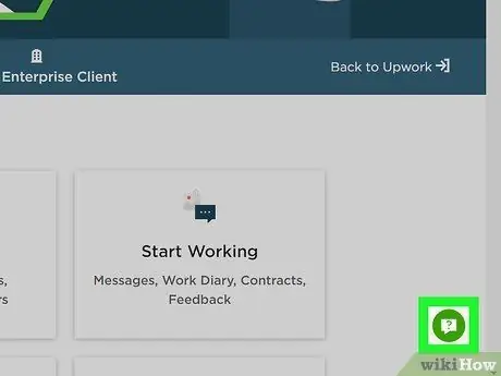 Обратитесь в службу поддержки на Upwork Step 11