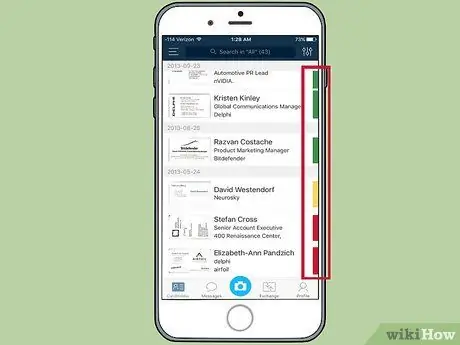 Организуйте визитные карточки Шаг 10