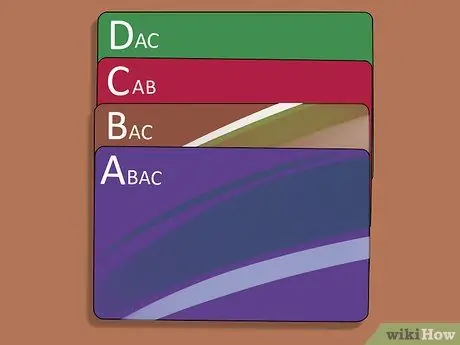 Организуйте визитные карточки Шаг 11