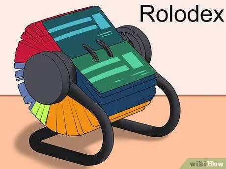 Организуйте визитные карточки Шаг 4