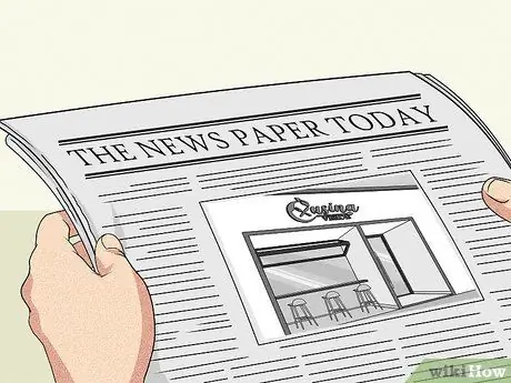 Рекламируйте кафе Шаг 2