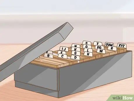 Эффективное управление большим количеством визитных карточек Шаг 2