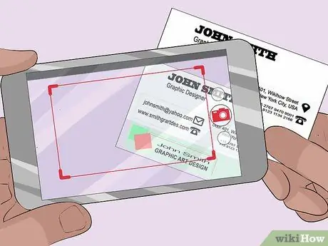 Эффективное управление большим количеством визитных карточек Шаг 5