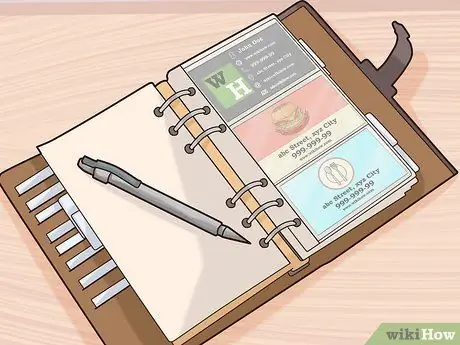 Эффективное управление большим количеством визитных карточек Шаг 6