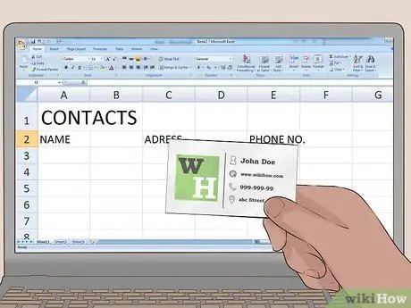 Эффективное управление большим количеством визитных карточек Шаг 8