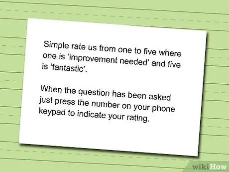 Напишите опрос об удовлетворенности клиентов. Шаг 6