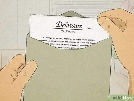 Зарегистрировать компанию в Делавэре Шаг 12