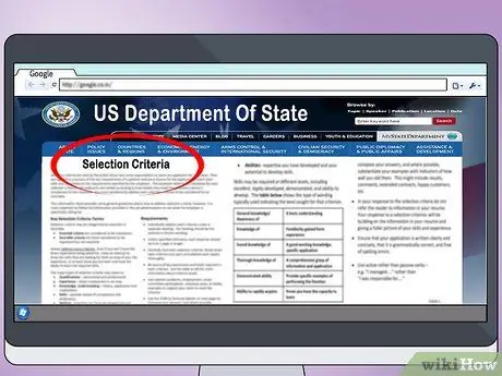 Стать дипломатом Шаг 1