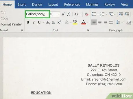 Избегайте распространенных ошибок при составлении резюме Шаг 10