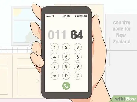 Звоните в Новую Зеландию Шаг 3