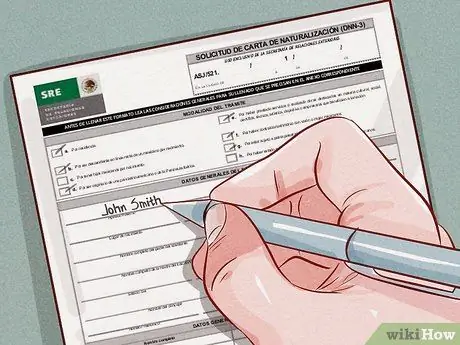 Получите двойное гражданство в Мексике Шаг 10