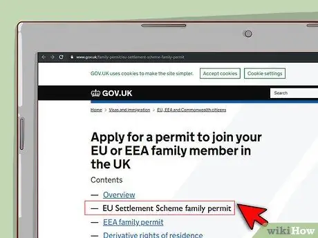 Стать резидентом Великобритании Шаг 1