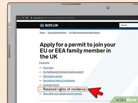Стать резидентом Великобритании Шаг 2