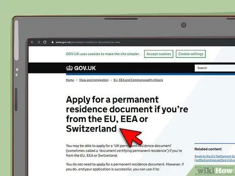 Стать резидентом Великобритании Шаг 5