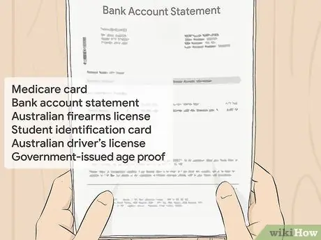 Получите номер налогового файла Шаг 1