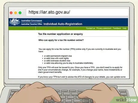 Получите номер налогового файла Шаг 6