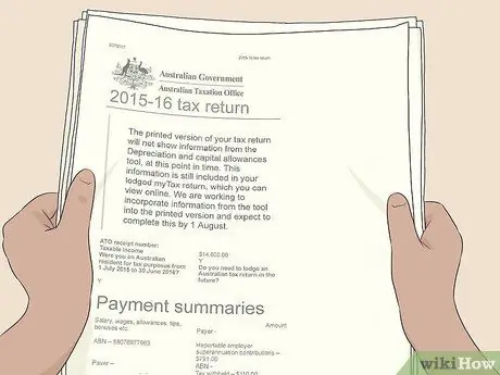 Получите номер налогового файла Шаг 8