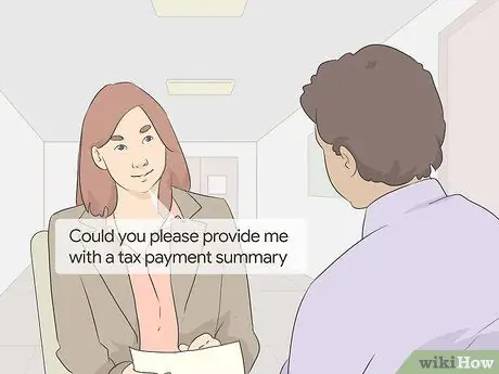 Получите номер налогового файла Шаг 9