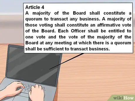 Напишите Конституцию Шаг 5