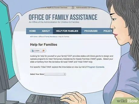 Получите государственную помощь матерям-одиночкам Шаг 6