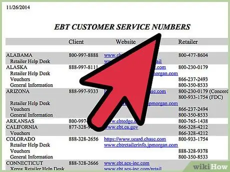 Проверьте баланс фудстемпов онлайн, шаг 7