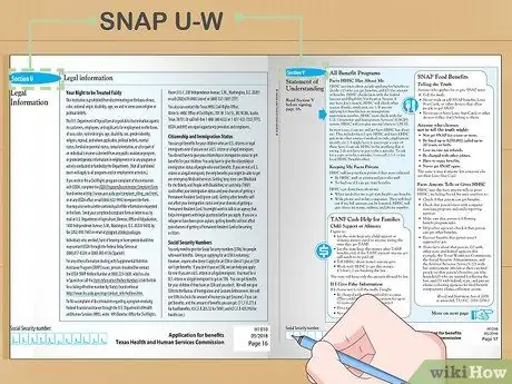 Подать заявку на продовольственные талоны в Техасе Шаг 12
