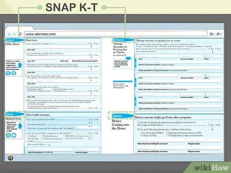 Подать заявку на продовольственные талоны в Техасе Шаг 5