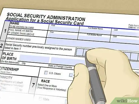 Получите новый номер социального страхования Шаг 6