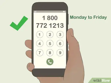 Обратитесь в Службу социального обеспечения Шаг 2