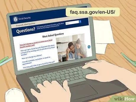 Обратитесь в Службу социального обеспечения Шаг 6