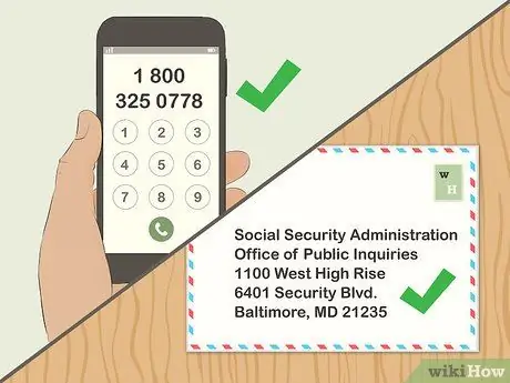 Обратитесь в Службу социального обеспечения Шаг 11