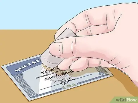 Найдите поддельную карту социального обеспечения Шаг 5