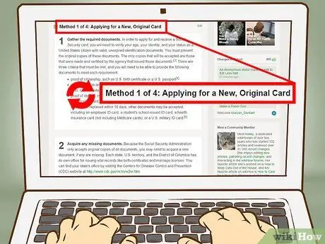 Получите карту социального обеспечения Шаг 9
