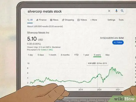 Купить серебряные акции Шаг 3