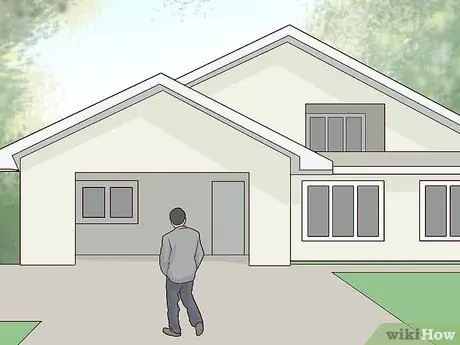 Выполните осмотр дома, шаг 1