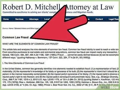 Докажите мошенничество, шаг 2