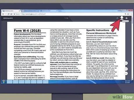Заполните форму W4 как супружеская пара Шаг 1