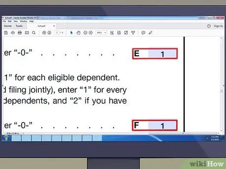 Заполните форму W4 как супружеская пара Шаг 7