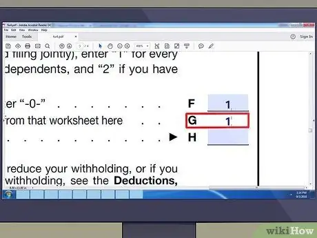 Заполните форму W4 как супружеская пара Шаг 8