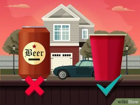 Избегайте нарушений закона об открытых контейнерах Шаг 10