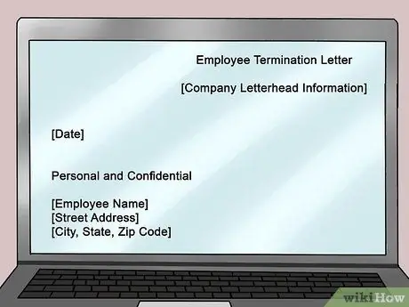 Напишите письмо о расторжении договора Шаг 5