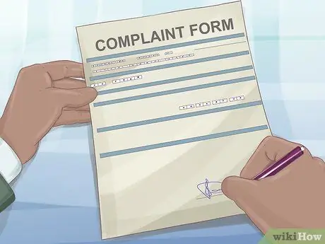 Незаконное прекращение действия файла в Калифорнии, шаг 8