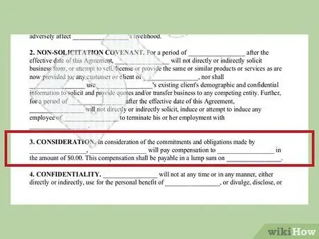 Составьте соглашение о недопущении конкуренции с сотрудником Шаг 10