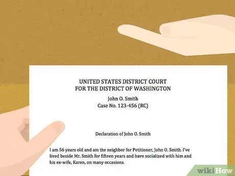 Напишите декларацию о семейном праве в штате Вашингтон Шаг 18