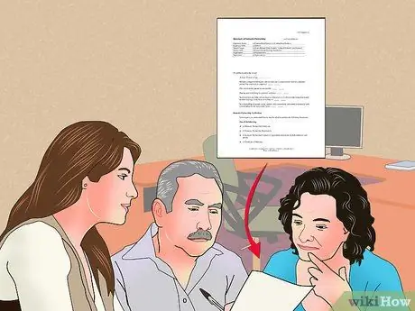 Получите внутреннее партнерство Шаг 5