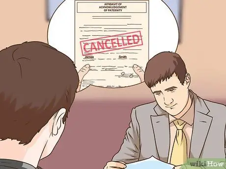 Зарегистрируйте отцовство в качестве отца, не состоящего в браке Шаг 12