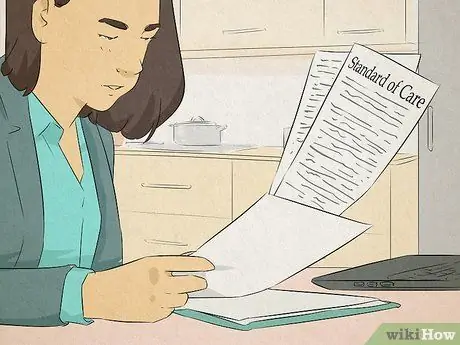 Определить врачебную халатность, шаг 2