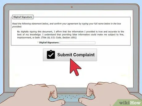 Сообщить о незаконных азартных играх, шаг 5