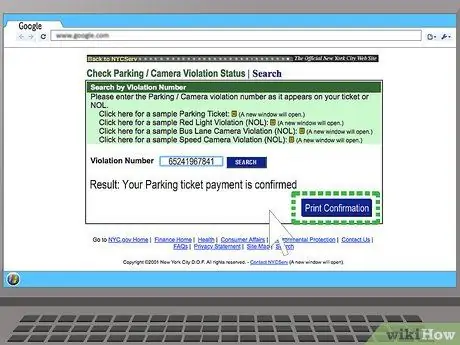Оплатите парковочный талон в Нью-Йорке Шаг 4