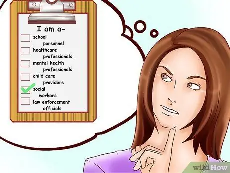 Сообщить о ком-либо в Службу защиты детей Шаг 3